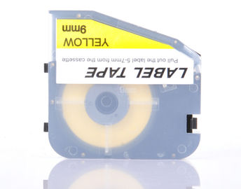 관 인쇄 기계를 위한 p 접촉 황색 상표 제작자 테이프 9mm 테이프 카세트