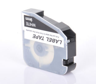 백색 산업 상표 제작자 테이프 내구재 6mm, 9mm, 케이블 ID를 위해 12mm