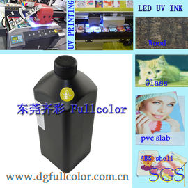 UV 인쇄 잉크, LED Epson DX5 DX6 DX7 잉크 제트 Printhead를 위한 평상형 트레일러 인쇄 기계 보충물 치료할 수 있는 잉크
