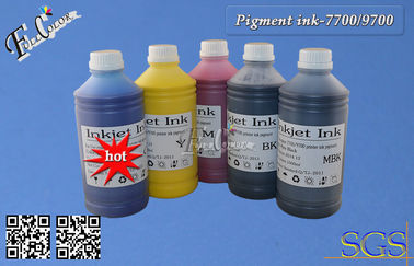 Epson 직업적인 7700의 5개의 색깔 잉크 보충물 병을 위한 매우 인쇄 기계 안료 잉크 크롬 K3 안료 잉크