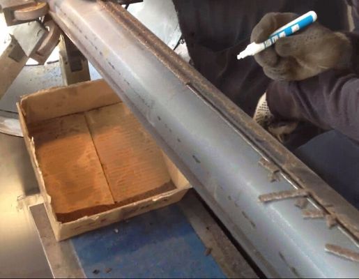 Larege 직경 램프 포스트 전등 기둥 닫 용접 기계 60 - 340mm, 16는 최대를 미터로 잽니다