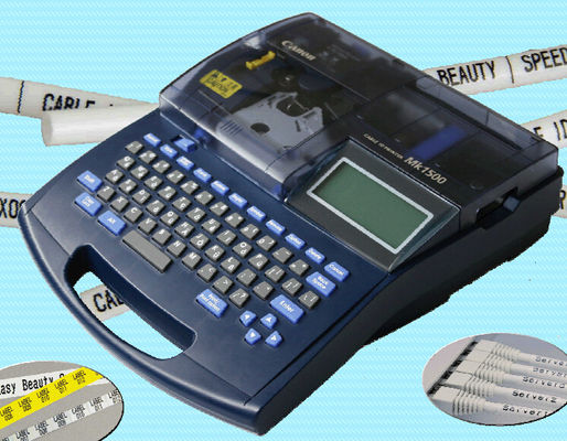 300dpi 열 파란 케이블 ID 인쇄 기계 깃봉 인쇄기 MK1500