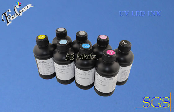 Epson Pro4800 넓은 체재 잉크 제트/평상형 트레일러 인쇄기 잉크, 8을 위한 UV 지도한 치료할 수 있는 잉크는 UV 빛 잉크를 착색합니다