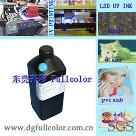 낮은 냄새 전능 인쇄 UV 잉크 LED 평상형 트레일러 인쇄 기계 보충물은 치료할 수 있는 잉크를 지도했습니다
