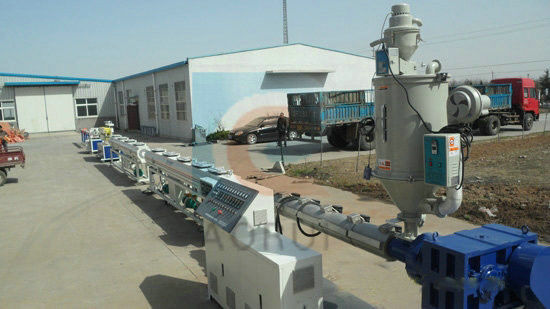 PP/PE 플라스틱 밀어남 선, 16-1600mm 플라스틱 밀어남 기계