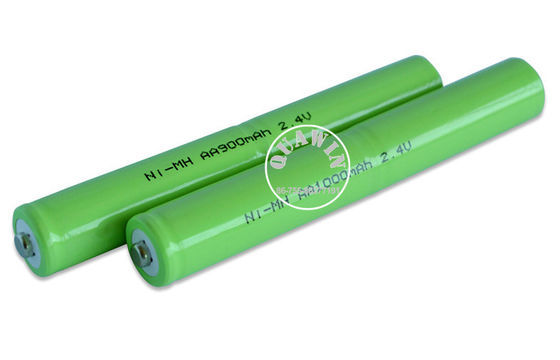 PVC 수축 관을 가진 강력한 Nimh 건전지 팩 2.4V AA 900mAh