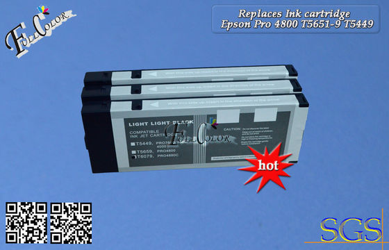 호환성 인쇄기 잉크 카트리지 Eposon 직업적인 4800는 Cartridgte T5651-9를 대체합니다