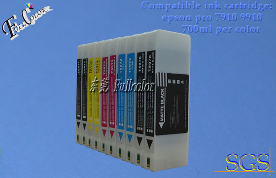 Epson 첨필 직업적인 7890 9890 호환성 잉크 카트리지 T6361/T5961 9color를 위해