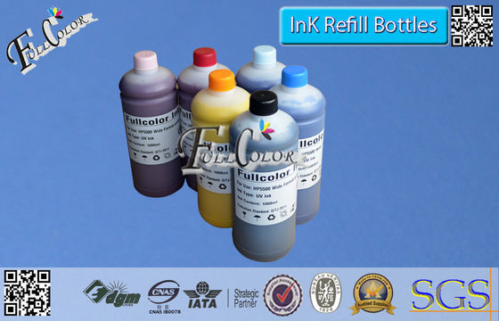 1000ml 보충물 HP83 HP Designjet를 위한 UV 안료 잉크 생생한 색깔 5500의 시리즈 인쇄 기계 실크 인쇄