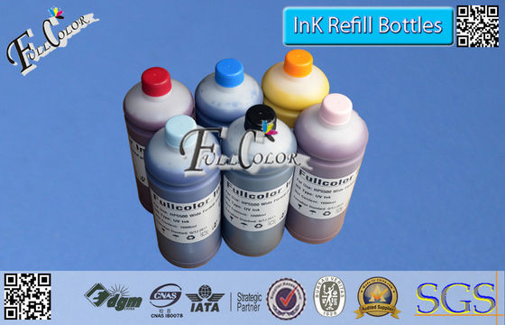 1000ml 보충물 HP83 HP Designjet를 위한 UV 안료 잉크 생생한 색깔 5500의 시리즈 인쇄 기계 실크 인쇄