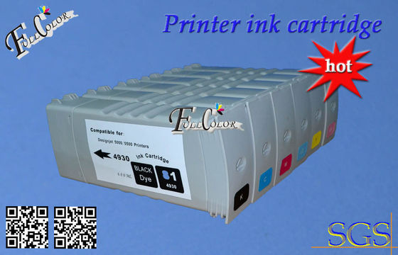 사용 HP Desiginjet D5800 인쇄 기계를 위한 빠른 인쇄 HP 81 BK C M Y 680ml 염료 잉크 카트리지
