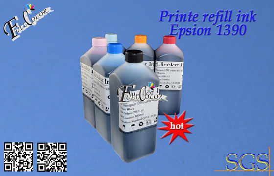 Epson 첨필 1390 편평한 인쇄 기계를 위한 생생한 색깔 Eco 용매 잉크