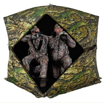 허브를 가진 조정가능한 접히는 사냥터 장님 camo 천막