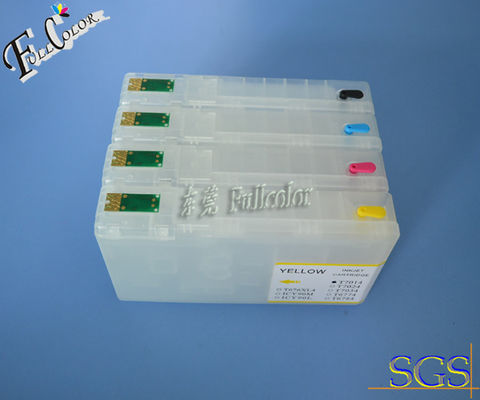 100ml 676XL Eposn T6761 - 4 잉크 보충물 카트리지를 위한 까만 다시 채울 수 있는 잉크 카트리지