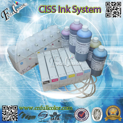 Desginjet HP 5000를 위한 암호해독기를 가진 대량 다시 채울 수 있는 CISS 5500 호환성 HP81 HP83 잉크 체계
