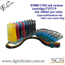 가득 차있는 안료 잉크는 Epson T1571 - T1579 CISS 지속적인 잉크 보급 체계 9 색깔 200ml를 각 색깔 다시 채웠습니다